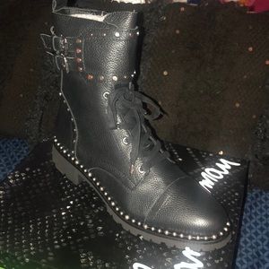 Sam Edelman combat boots